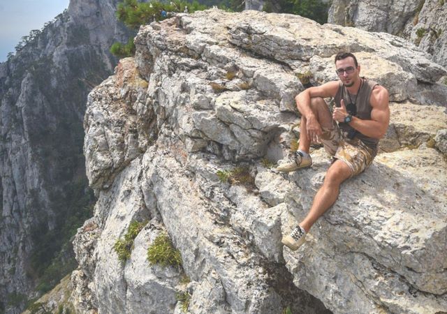 Веревочный спуск в Ялте. Ай петри активный отдых