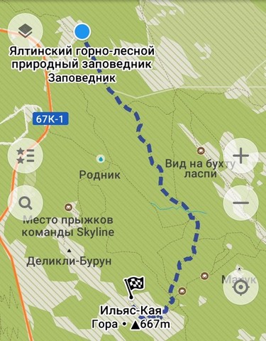 Маршрут с ночевкой на «Храм солнца» маршрут